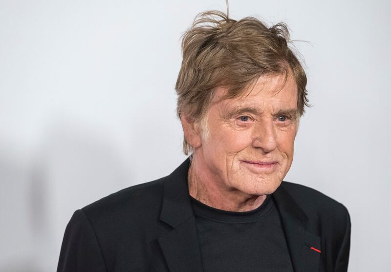 FILE - Robert Redford attends the premiere of "The Old Man and the Gun" at the Paris Theater on Thursday, Sept. 20, 2018, in New York. (Photo by Charles Sykes/Invision/AP, File)