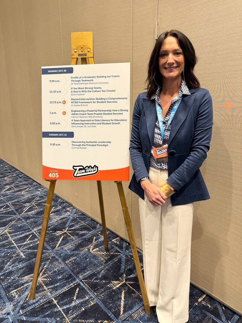 Wolf’s Crossing Elementary School Principal Cortnye Russell had the opportunity to share her experiences as a presenter at the Illinois Principals Association Conference.