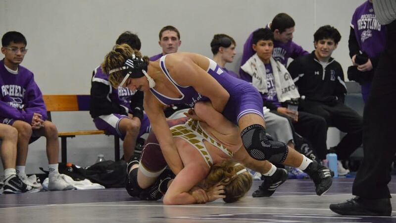 Photos: Rochelle wrestling vs. Morris, Sandwich