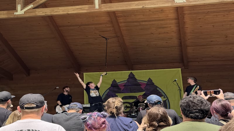 Morris auctioneer featured on album for British punk rock band