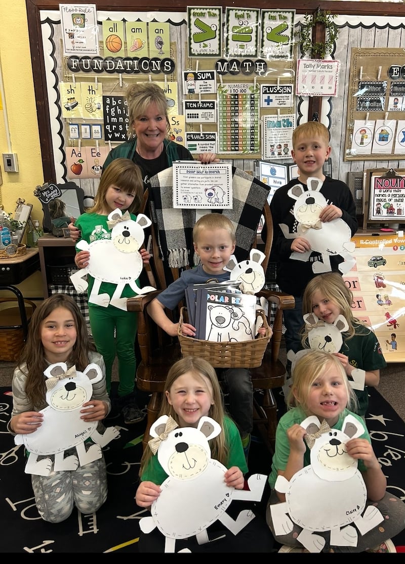 Linda Downey, Ohio Grade School first grade teacher, has been a teacher for 28 years — 20 of them in a first grade classroom.