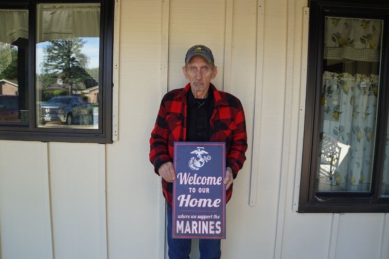 James Patnode of Rochelle served in the United States Marines from 1965-1969. His service included two years in Vietnam.