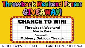 Throwback Weekend Passes Giveaway