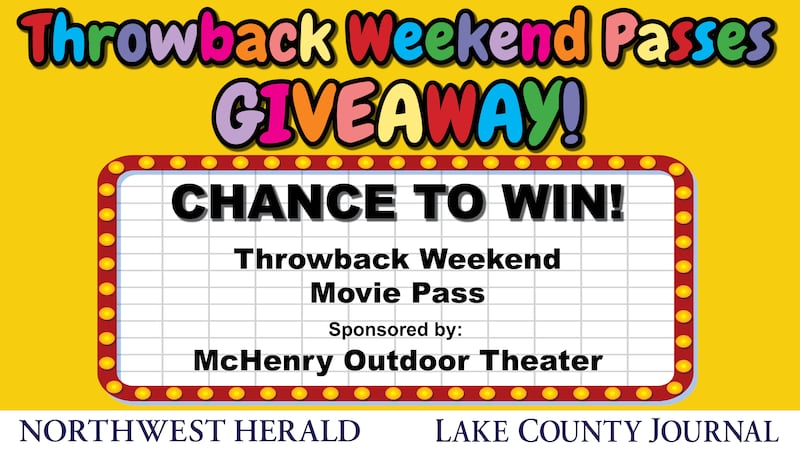 Throwback Weekend Pass Giveaway for McHenry Outdoor Theater