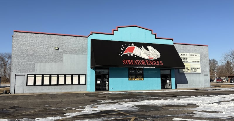 The closed Eagle 6 movie theater at North Point Plaza in Streator closed in early January. An offer has been submitted for the location, though any reopening would depend on community support.