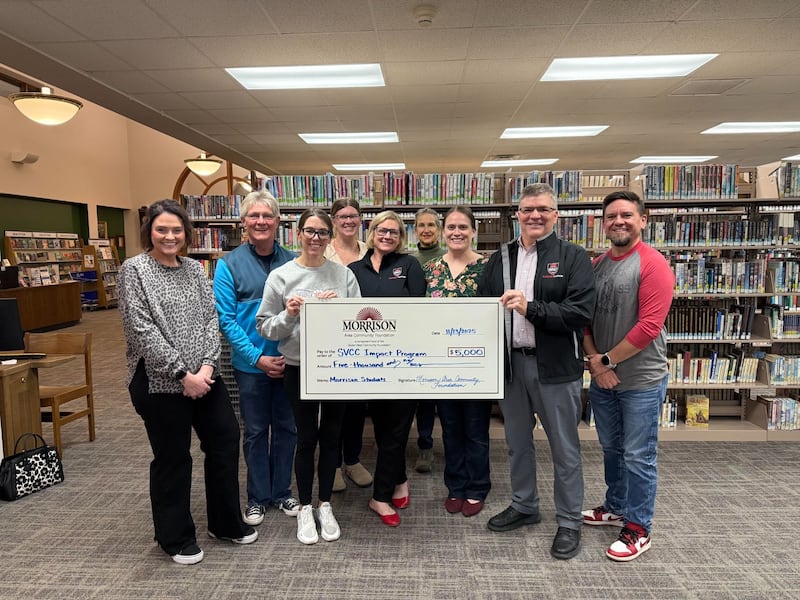 The Sauk Valley Community College Morrison Mustang Impact Challenge has received a three-year gift of $5,000 from the Morrison Area Community Foundation. The Mustang Impact Challenge is an ongoing $450,000 initiative that fully endows Morrison schools in the Impact Program.