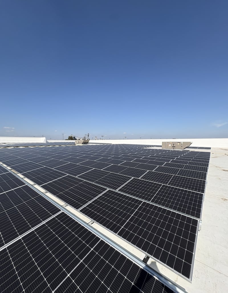 The Kohl's store located in Bradley is one of three in Illinois switching over to solar power.