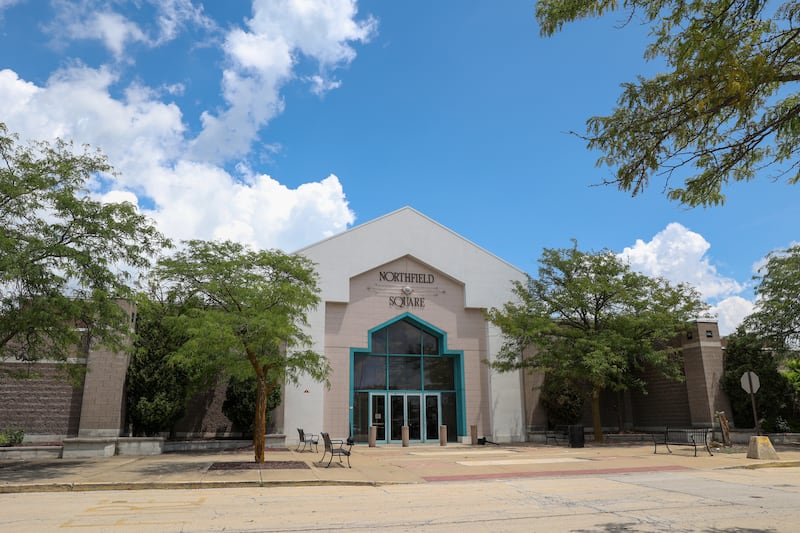 The Northfield Square mall food court entrance on Wednesday, July 16, 2025.