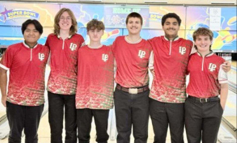 The LaSalle-Peru bowling team celebrated Senior Night with a 3,275 to 2,701:win over rival Ottawa Monday at Super Bowl.