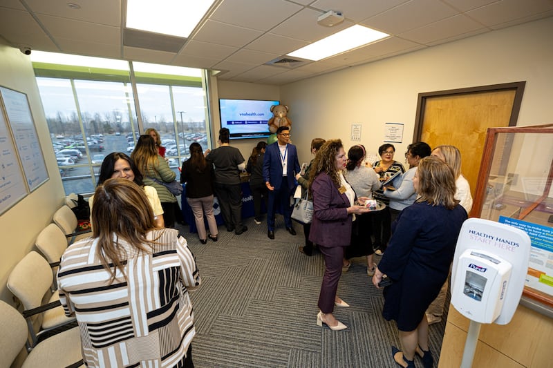 VNA Health Care recently hosted an open house for its new obstetrics and gynecology suite in Bolingbrook.