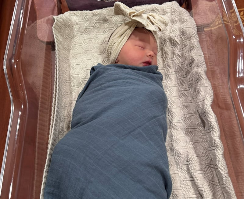 Morris Hospital's first baby of the new year, Millie Ruth Pflibsen was born January 1, 2026, at 2:06 a.m.