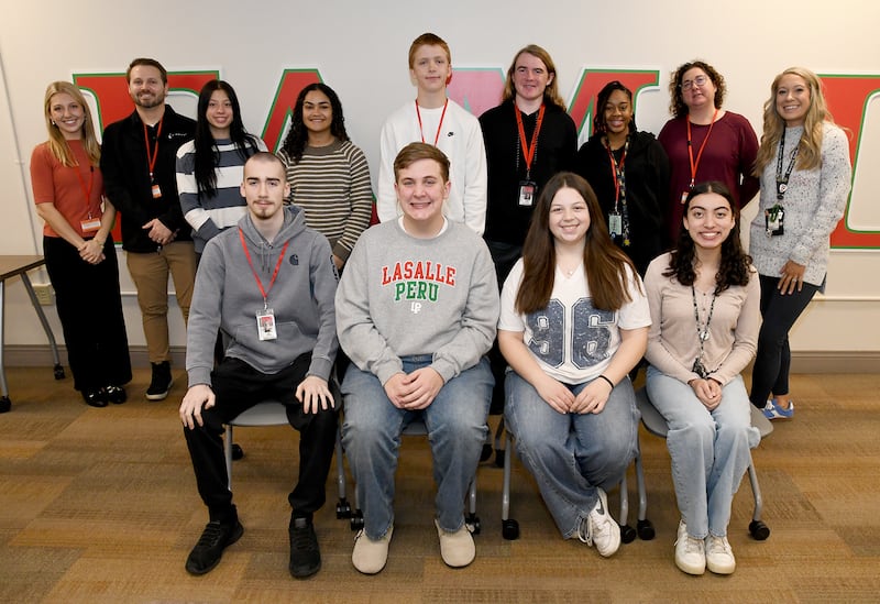 The La Salle-Peru Township High School Renaissance Students of the Month were recognized during a breakfast ceremony on Wednesday.