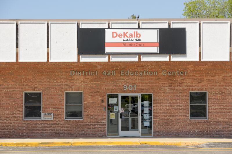 DeKalb School District 428 Education Center in DeKalb, IL on Thursday, May 13, 2021.