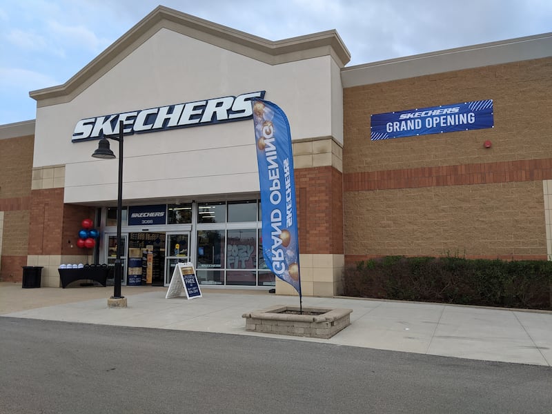 Skechers had a soft opening on Aug. 7 and held a grand opening at 10 a.m. Aug. 8. 
It is located in a 13,000-square-foot space that formerly housed a Petco store at 3066 U.S. Route 34 in the Oswego Commons shopping center.