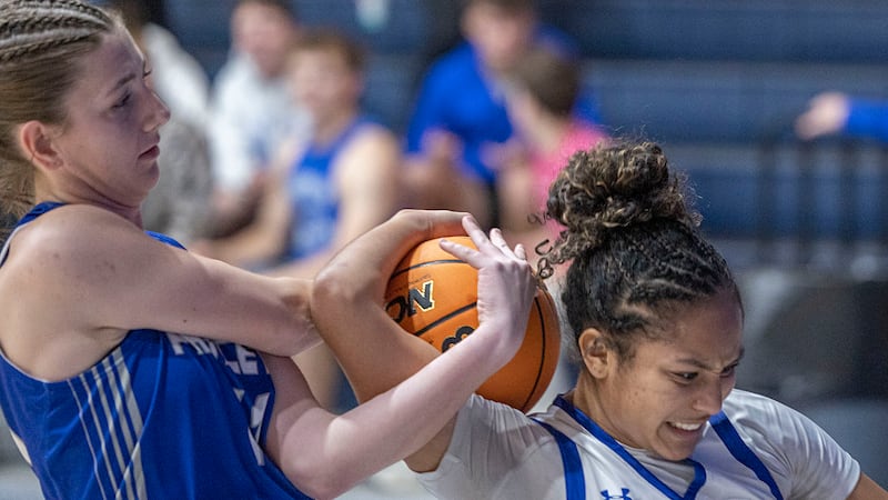 Newman girls hold Princeton to 13 points in second half of 56-41 win