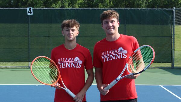 2025 Times Boys Tennis Players of the Year: Ottawa’s Noah Gross and Evan Krafft