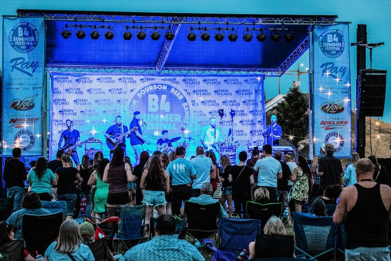 Modern Day Romeos perform at a previous B4 Summer Fest. The popular band again will headline the nonprofit-boosting fest this June 7, with performances by the Pino Farina Band and Rok Brigade also scheduled.