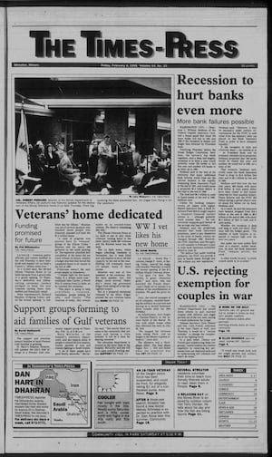Veterans’ home dedicated and more historical covers for February 8