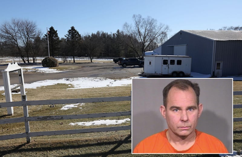 The owner of Krussell Stables Inc., an equestrian training center near Richmond, is accused in McHenry County Court of sexually assaulting a minor at the stables.
