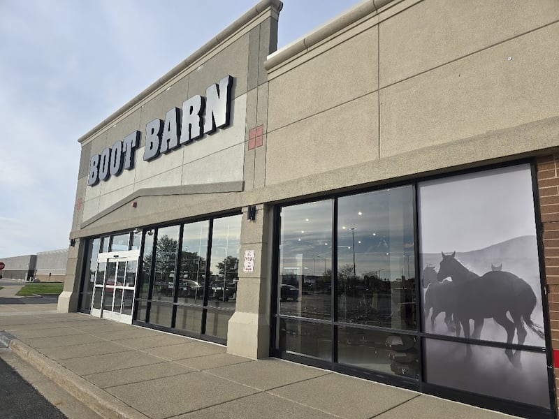 The Boot Barn at 2661 Plainfield Road in Joliet is seen on Monday, April 20, 2026.
