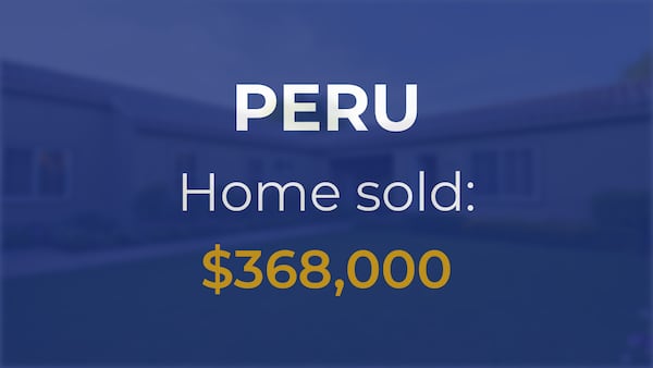 Peru: Single-family home sells for $368,000