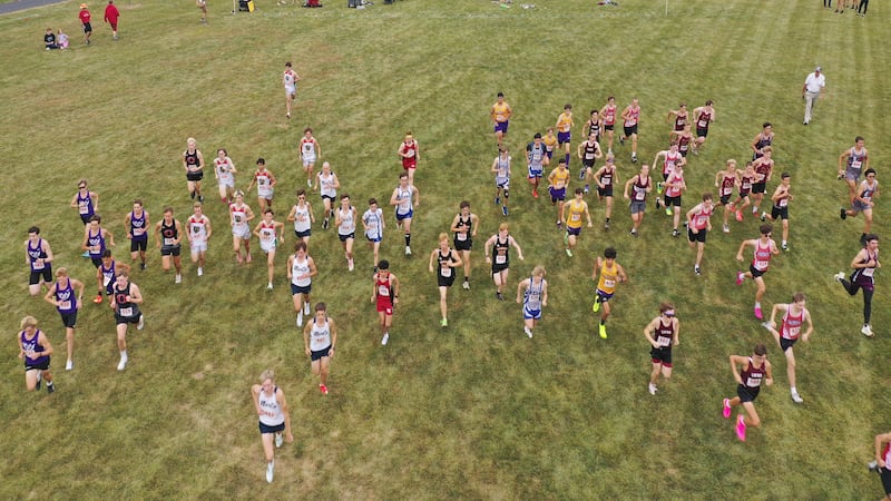 Photos: Gary Coates Invitational cross country meet in Princeton