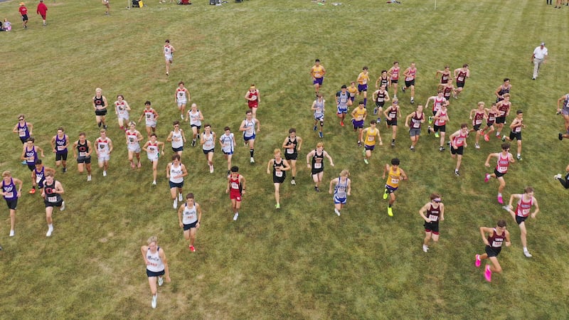 Photos: Gary Coates Invitational cross country meet in Princeton