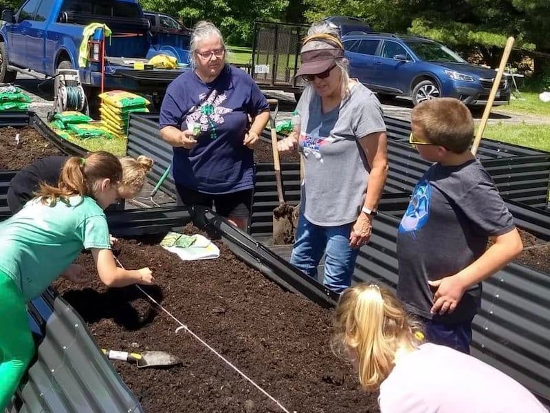 Master Gardeners at last year's Learn Grow Share program.
