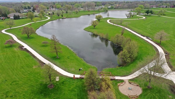 Photos: Peru's Baker Lake walking path reopens after extensive upgrade 