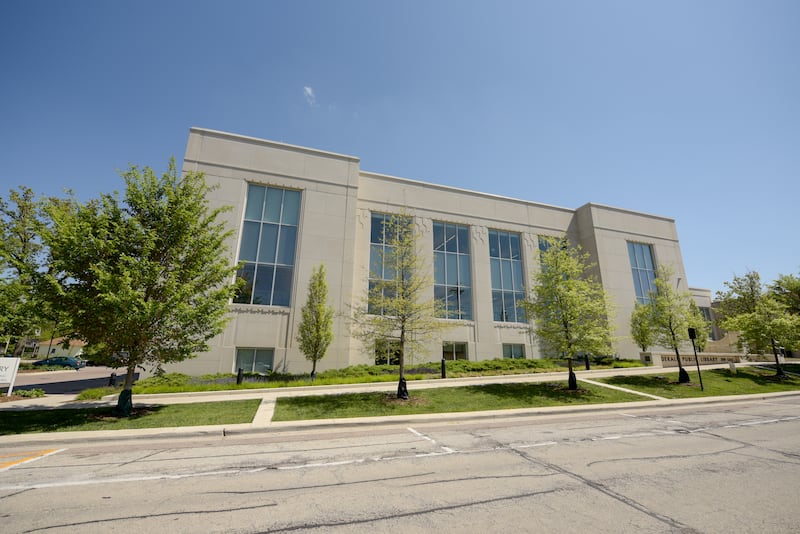 DeKalb Public Library in DeKalb.