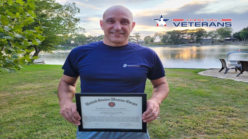 Anderson finds direction, drive in U.S. Marine service