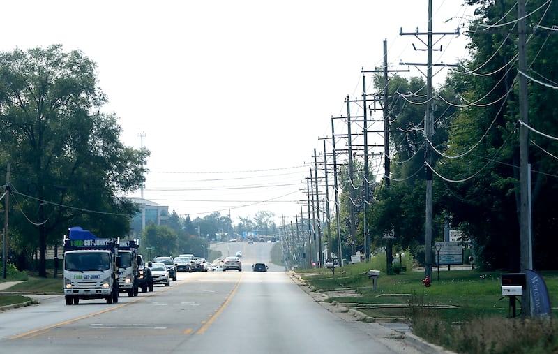 Illinois Route 31 in McHenry is shown on Friday, Aug. 15, 2025. The McHenry City Council approved paying IDOT about $7.3 million for its portion of the costs of the widening the road, which is expected to start in 2026 and be completed in 2030.