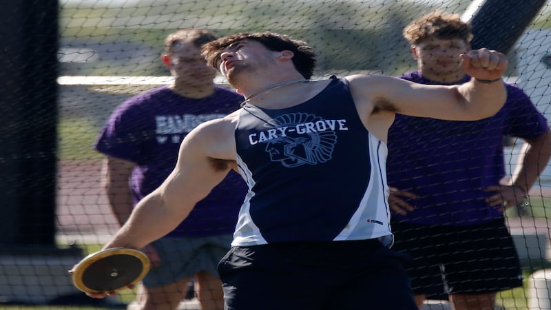 Cary-Grove’s Logan Abrams advances to discus finals: Northwest Herald boys track and field state roundup