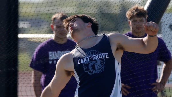 Cary-Grove’s Logan Abrams bounces back, Marengo’s Jackson Heimsoth earns runner-up medal at state track