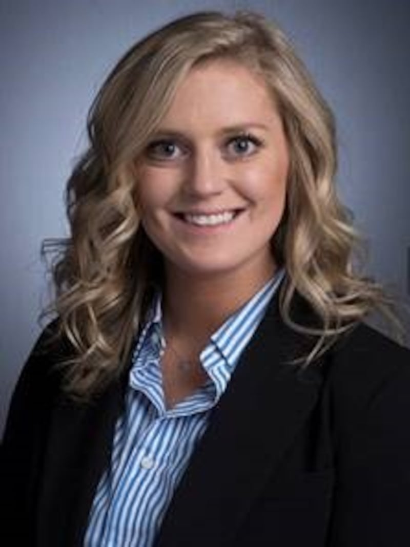 New Grundy Bank Commercial Lender Kelly McDonald.