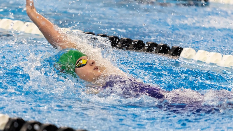 Sam Nauman becomes first L-P co-op girls swimmer to reach state finals