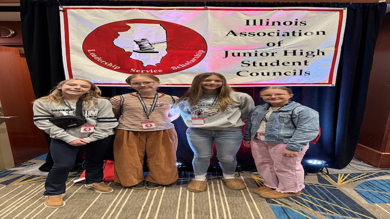 Bureau Valley students attend State Student Council Convention in Springfield 
