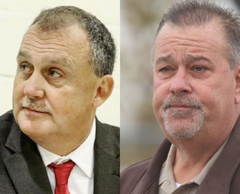 Jim Reilly (left) and Mike Kelley. Both candidates are running for Will County Sheriff for the Nov. 8, 2022 election.