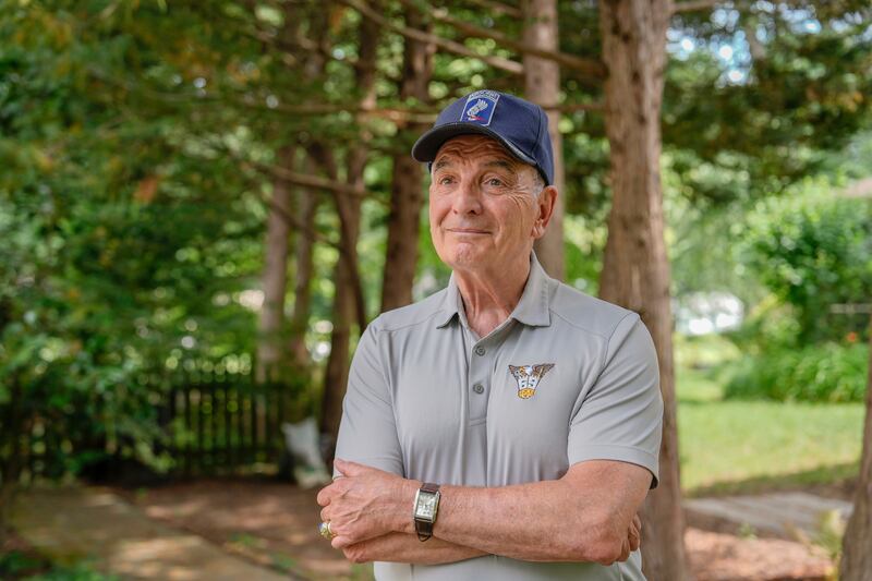 James McDonough poses for a portrait, Tuesday, June 10, 2025, in Crofton, Md. (AP Photo/Julia Demaree Nikhinson)