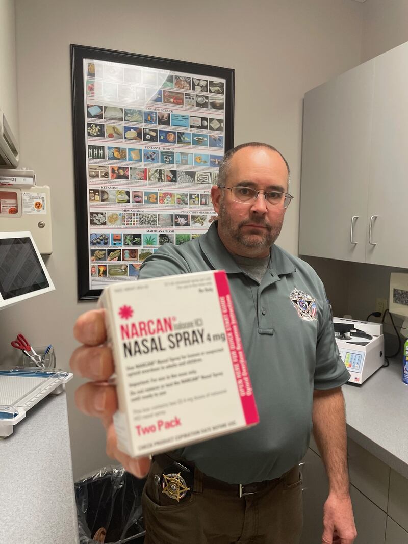 La Salle County Coroner Rich Ploch holds a Naloxone. Not so long ago, the drug plaguing the Illinois Valley was heroin. Prosecutors cursed it for spawning crime. Physicians lamented the overdoses. Families pleaded for help.