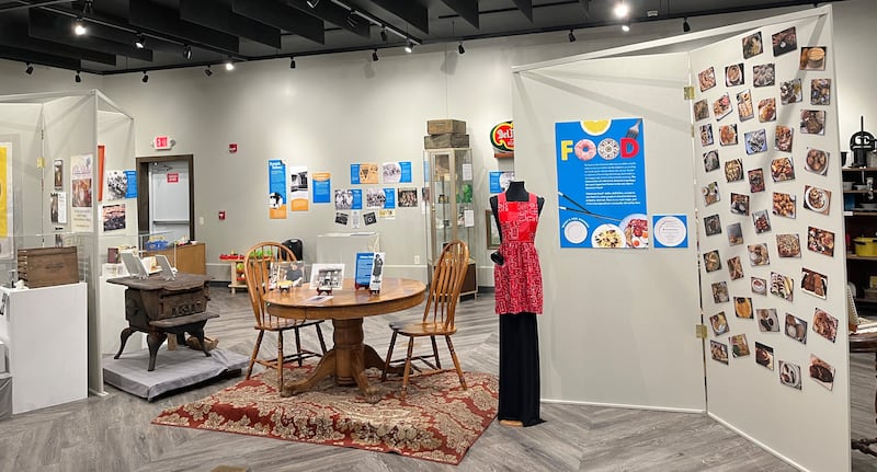 The DeKalb County History Center's “Food: Gathering Around the Table” will be closing April 4