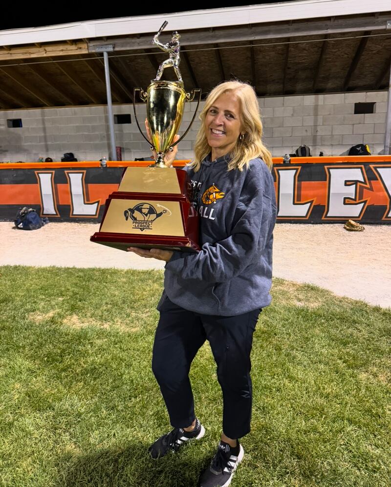 Although June Keeley didn't take an at-bat or make a mound appearance for the Illinois Valley Pistol Shrimp in 2024, she was instrumental in helping the club win its first Prospect League Championship.