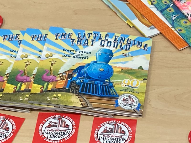 The Little Engine that Could is the first book all children receive when they sign up to receive books from Dolly Parton's Imagination Library. 
Monday, July 28, 2025.
