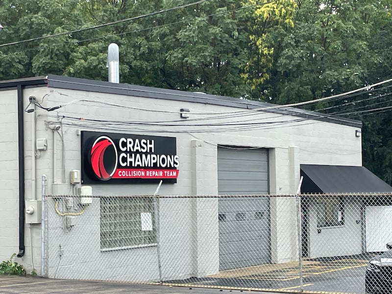 Crash Champions auto body repair shop at 840 N. State St. in Lockport seen on Aug. 17, 2025.
