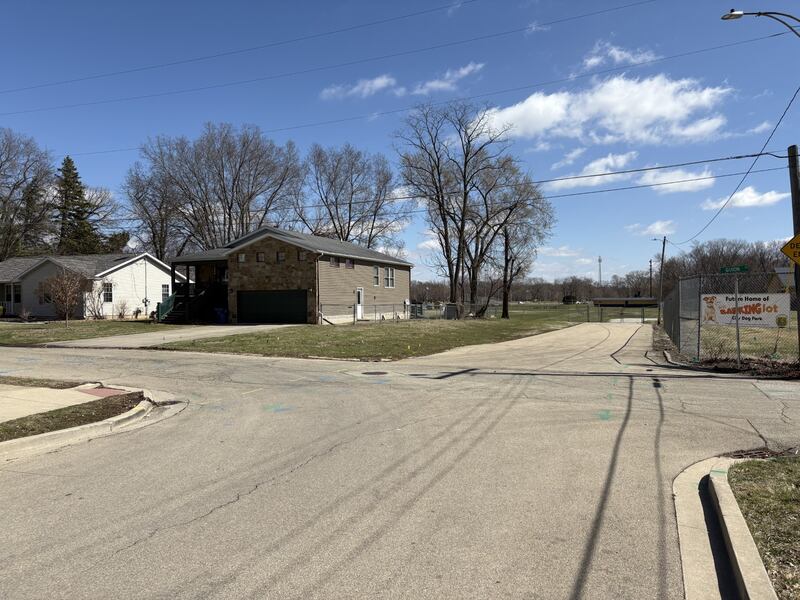The intersection of East Lafayette and Guion streets in Ottawa, which will be closed to all traffic from 7 a.m. to 3 p.m. on March 24-25 for a construction project.