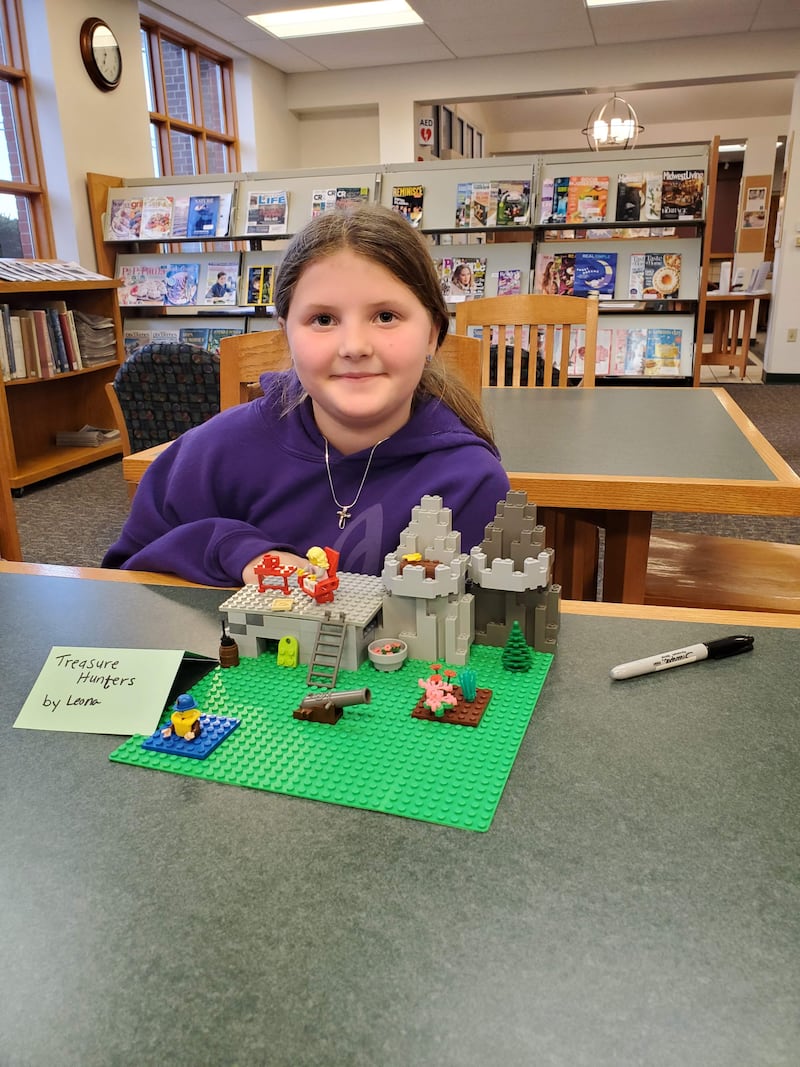 The Mt. Morris Library held a Lego night on March 19.