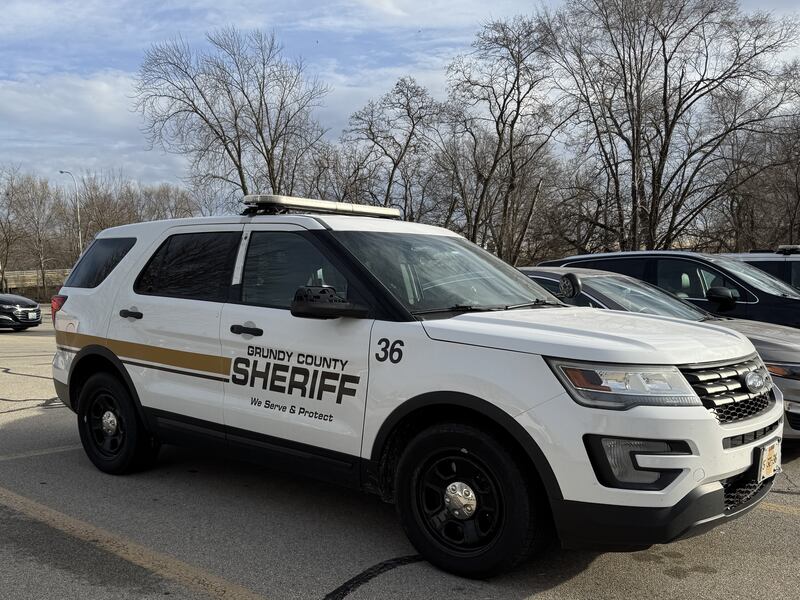 A photo of a Grundy County Sheriff's Office squad car, taken Monday, Dec. 9, 2024.