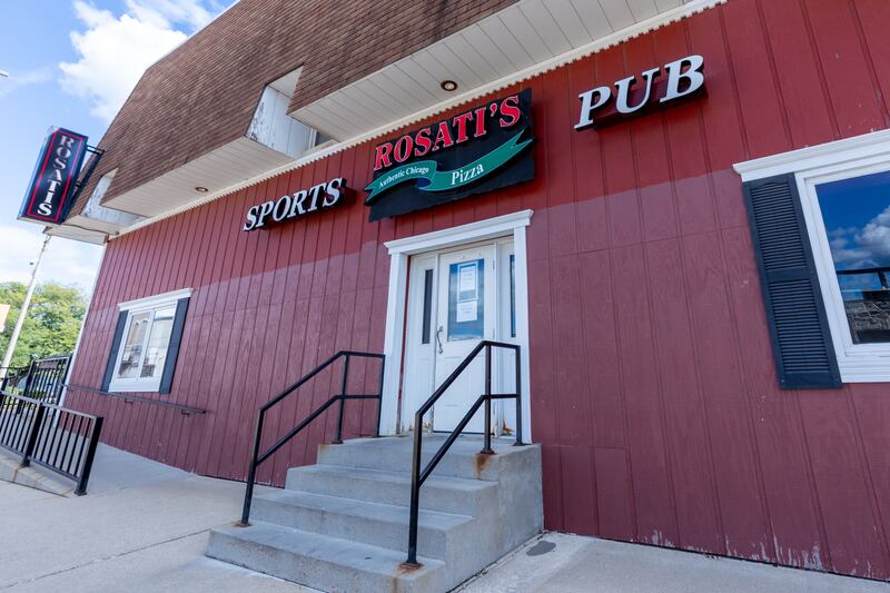 Rosati's Sports Pub of Mendota abruptly closes its doors for the final time on Monday, Aug 25, 2025 on 6th street in Mendota.