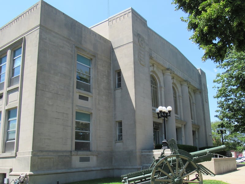The Grundy County Courthouse.