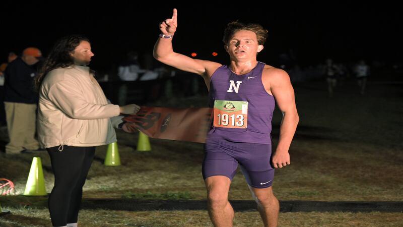 Downers North’s Philip Cupial, Sandwich’s Sunny Weber defend individual titles at Twilight XC Invite